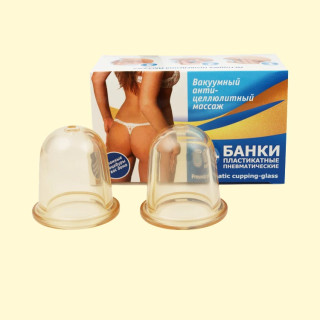 Set für Massage aus Gummi 2 St., H-5 сm, D-4 сm