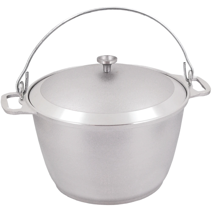 Kasan für Camping, 10L, Ø 30 cm, H 13 cm, 3,3 kg, Nicht für Weiterverkauf über Internet