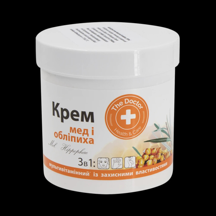 Ganzkörpercreme Domaschnij Doktor Hönig und Sanddorn, 250 ml