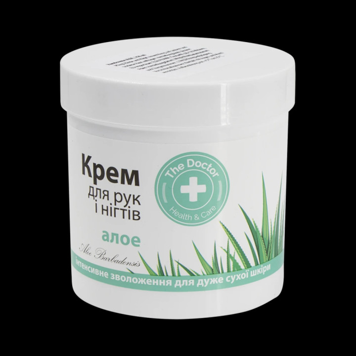 Hand- Nagelcreme Domaschnij Doktor Aloe, 250 ml