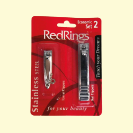 2-piece set – Large and small nail clippers
