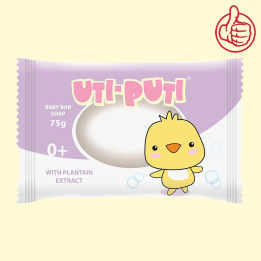Baby soap Uti-Puti Duck, with plantain extract, 75 g