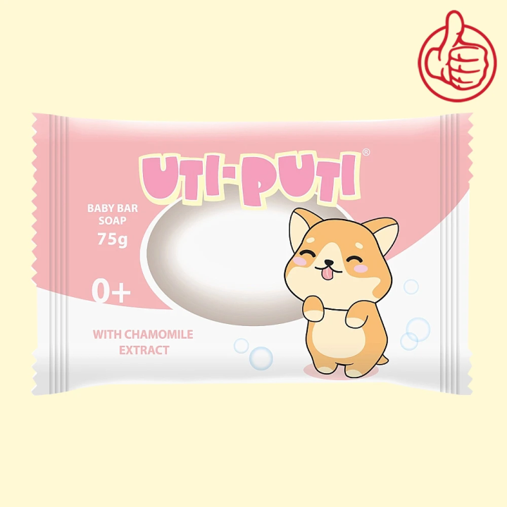 Babyseife Uti-Puti Welpe, mit Kamillenextrakt, 75 g
