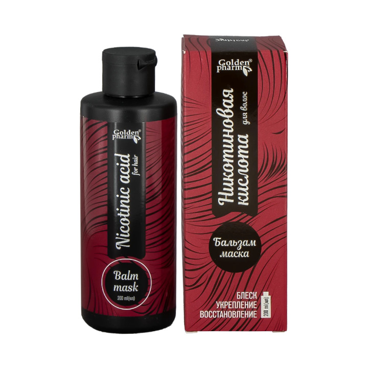Balsam-Maske für Haare Nikotinsäure, 200 ml