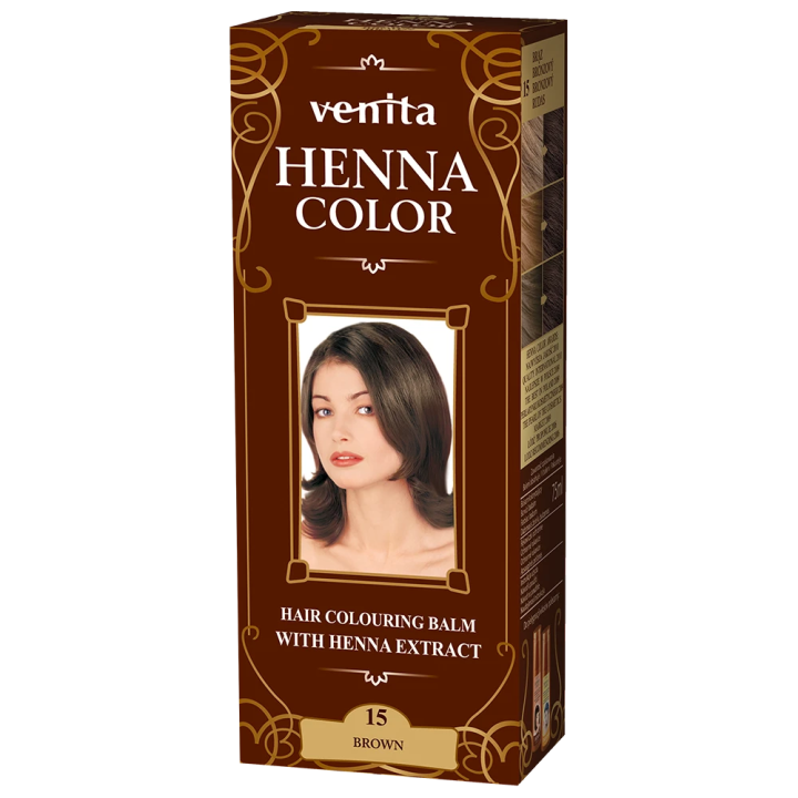 Farbbalsam Henna Color braun №15 75 ml