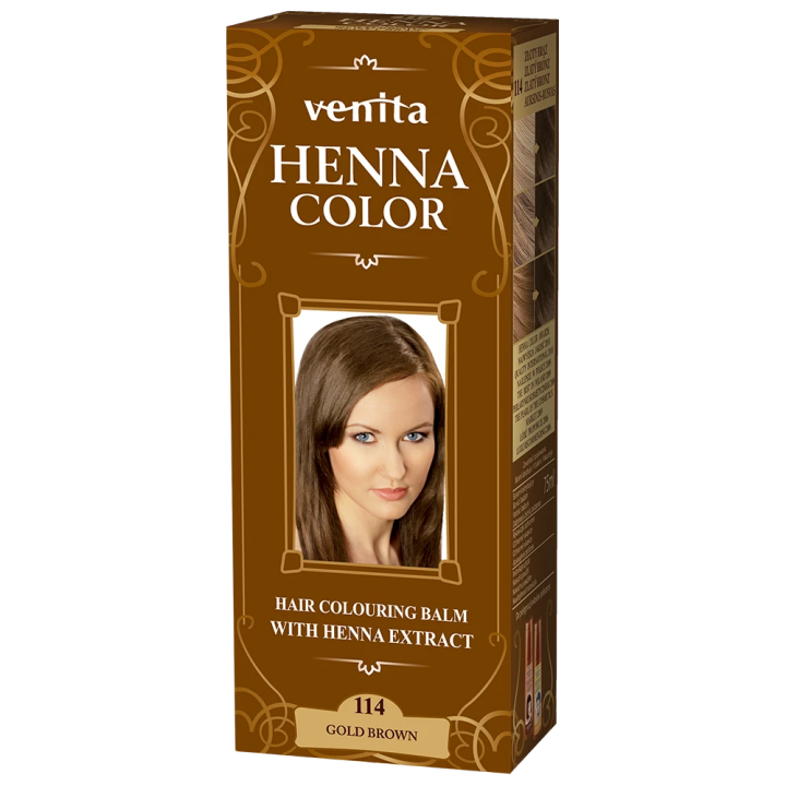 Color Balm Henna Color Golden Brown №114 75 ml