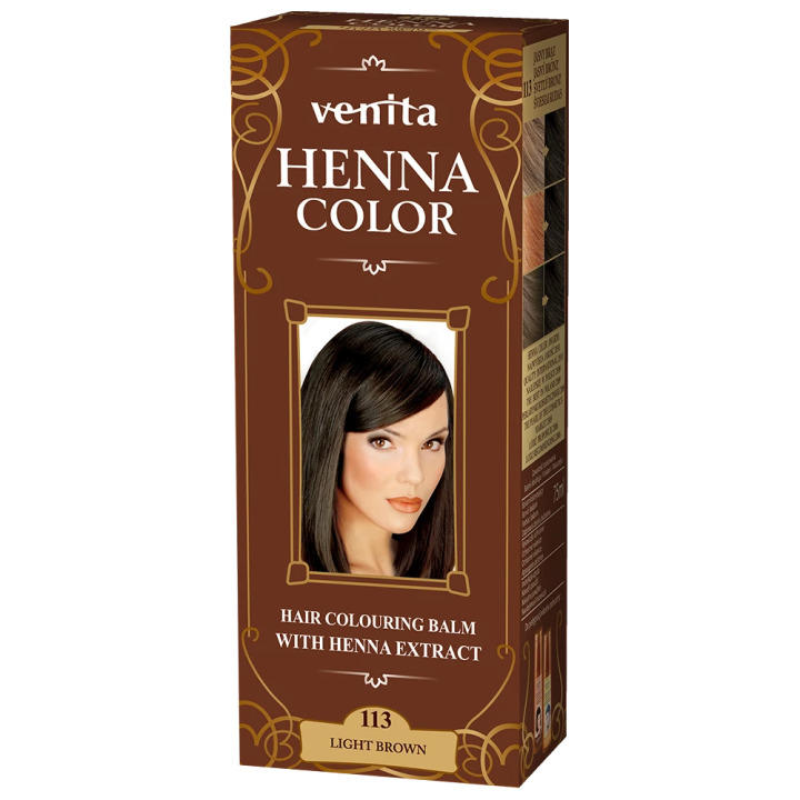 Farbbalsam Henna Color hellbraun №113 75 ml