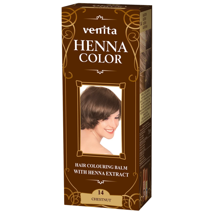 Farbbalsam Henna Color Kastanie №14 75 ml