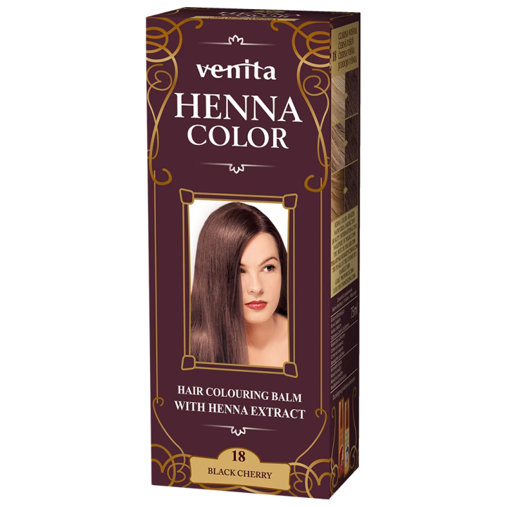 Farbbalsam Henna Color schwarze Kirsche №18 75 ml
