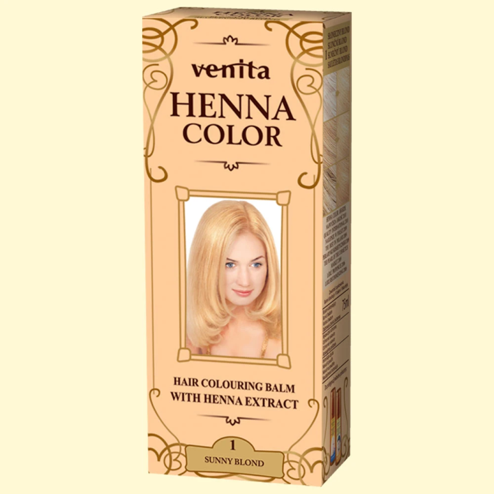 Color Balm Henna Color Sunny Blonde №1 75 ml