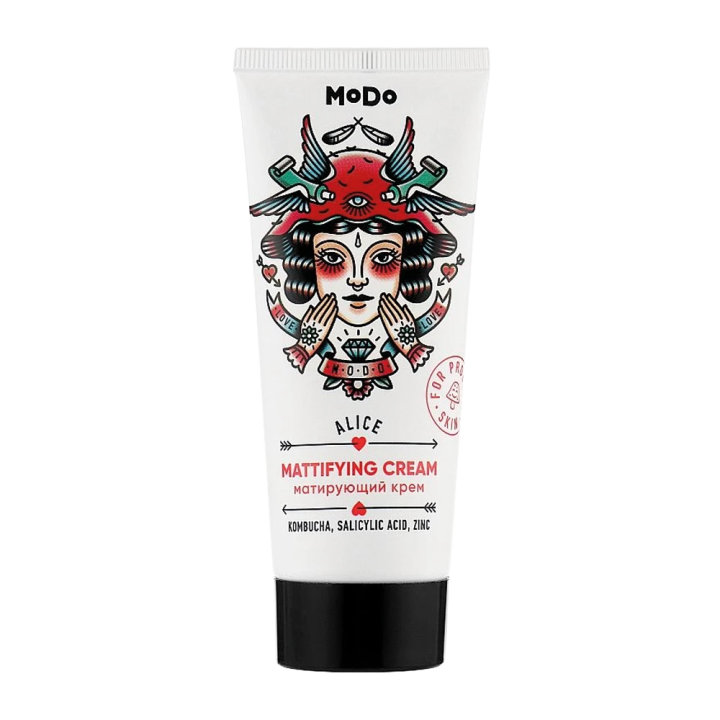 Крем для лица MODO ALICE с матирующим эффектом для проблемной кожи 50g