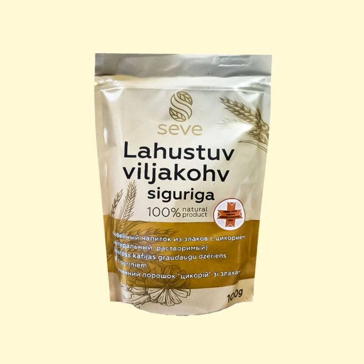 Getreidekaffeegetränk mit Zichorien, löslich, Seve, 100 g