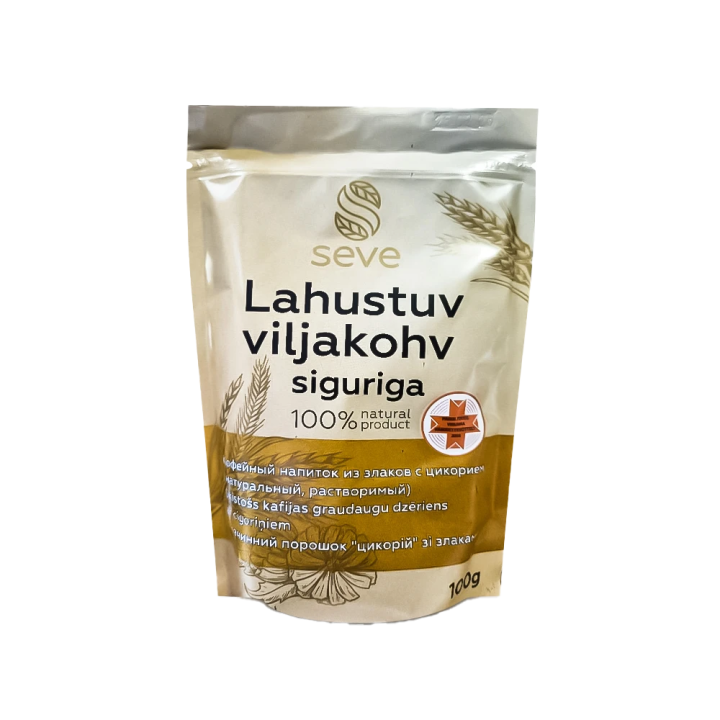 Кофейный напиток из злаков с цикорием, растворимый, Seve, 100 г