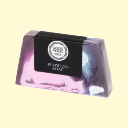 GOOD MOOD Flowers Soap 100 g handmade fragrant glycerine soap
