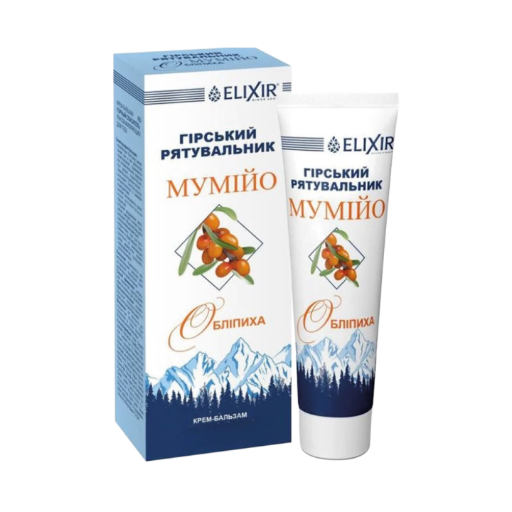 Body Cream-Balm with Mumio and Sea Buckthorn, 40 ml
