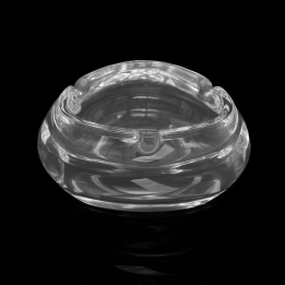 Aschenbecher 9,5 x 5,2 cm aus Glas