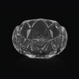 Пепельница из стекла граненая 12 x 5 см