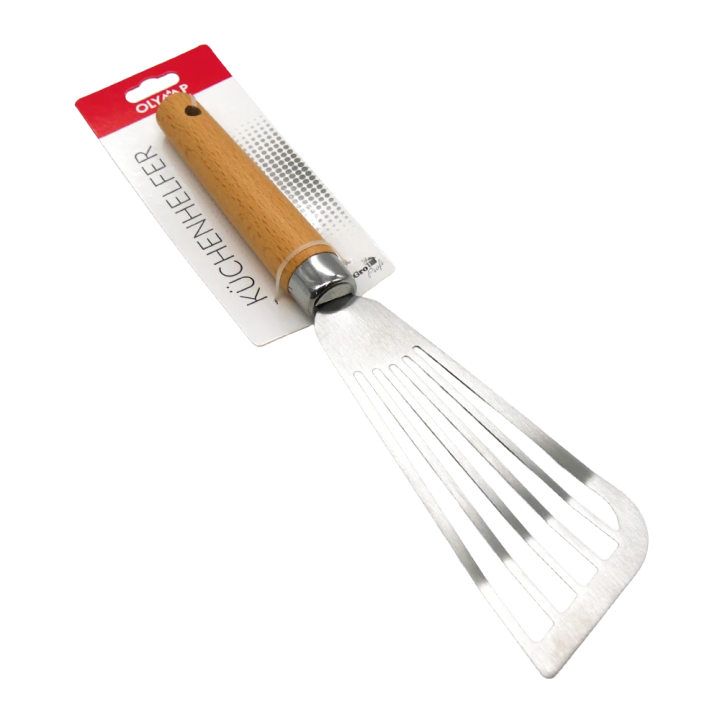 Spatula 28.5 cm, wood, steel