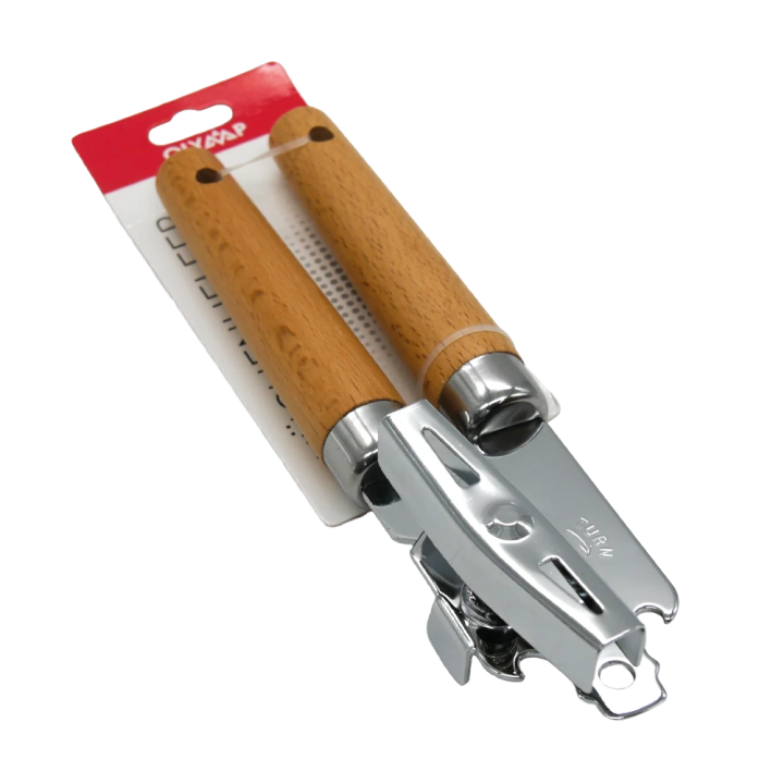 Can opener knife 20 cm, wood, steel