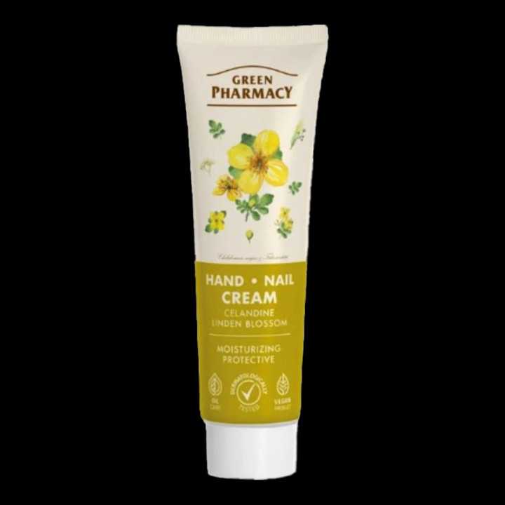 Handcreme "Grüne Apotheke" 100 ml,Schöllkraut und Lindenblüten