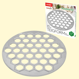 Teigform Assistent für 37 Teigtaschen, Ø 25 cm, Gewicht: 240 g *