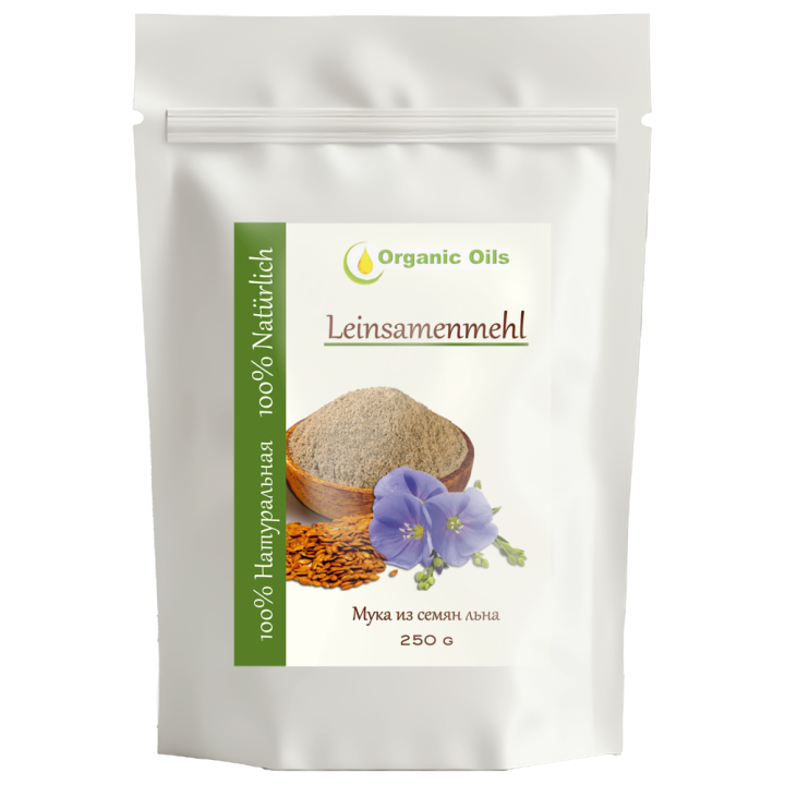 Мука льняная Organic Oils, 250 г