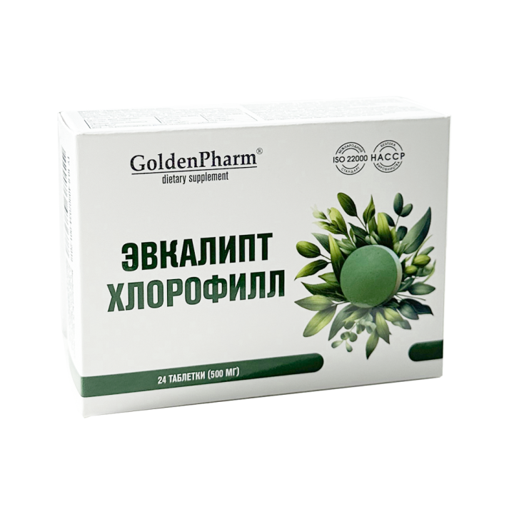 Eukalyptus + Chlorophyll, 24 Lutschtabletten