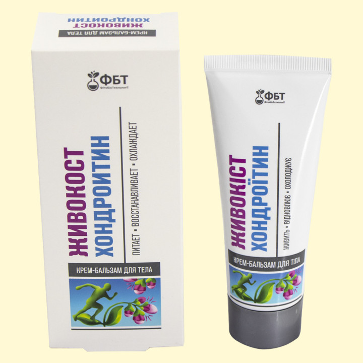 Körpercreme-Balsam Beinwell Chondroitin, 75 ml