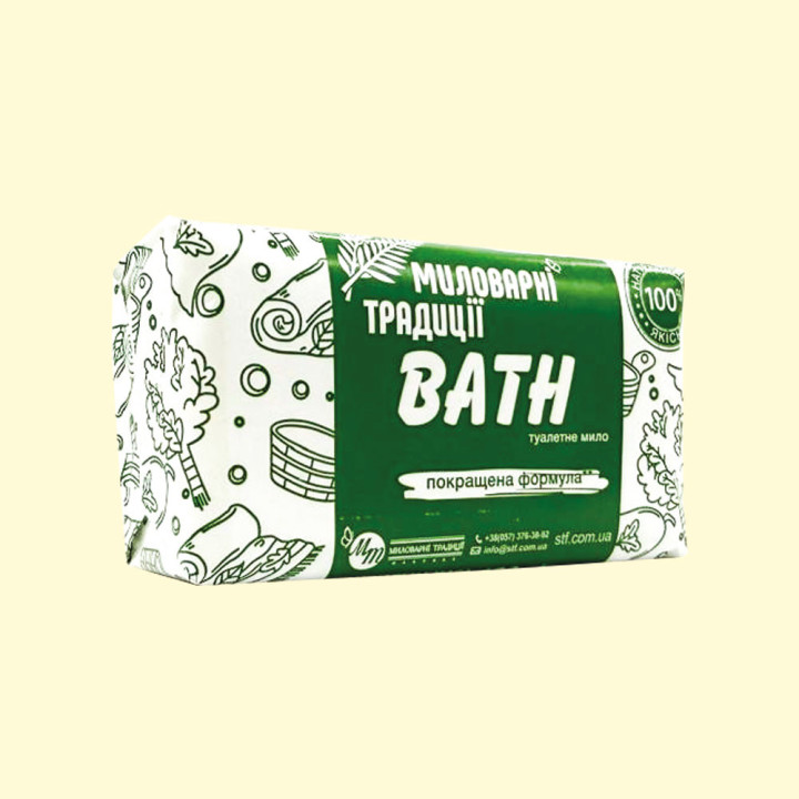 Туалетное мыло Мыловаренные традиции. Банное, 180 г