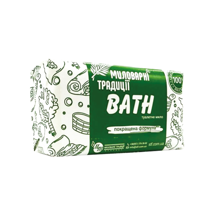 Туалетное мыло Мыловаренные традиции. Банное, 180 г
