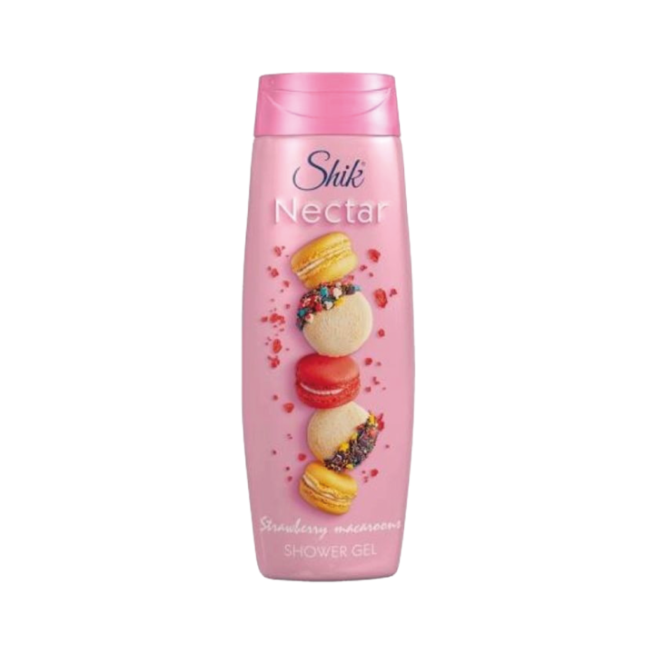 SHIK Nectar Shower Gel Strawberry Macaroons, 400 ml