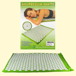 Akupressurmatte, 80 x 50 x 2,5 cm, 275 Stimulationskreisel, mit je 42 Spitzen *