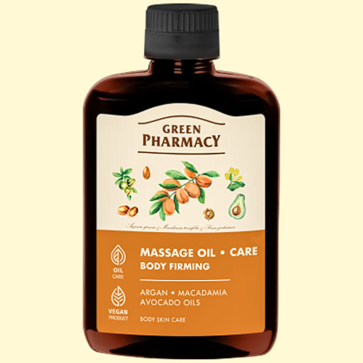 Massage- und Pflegeöl Straffer Körper Grüne Apotheke 200 ml