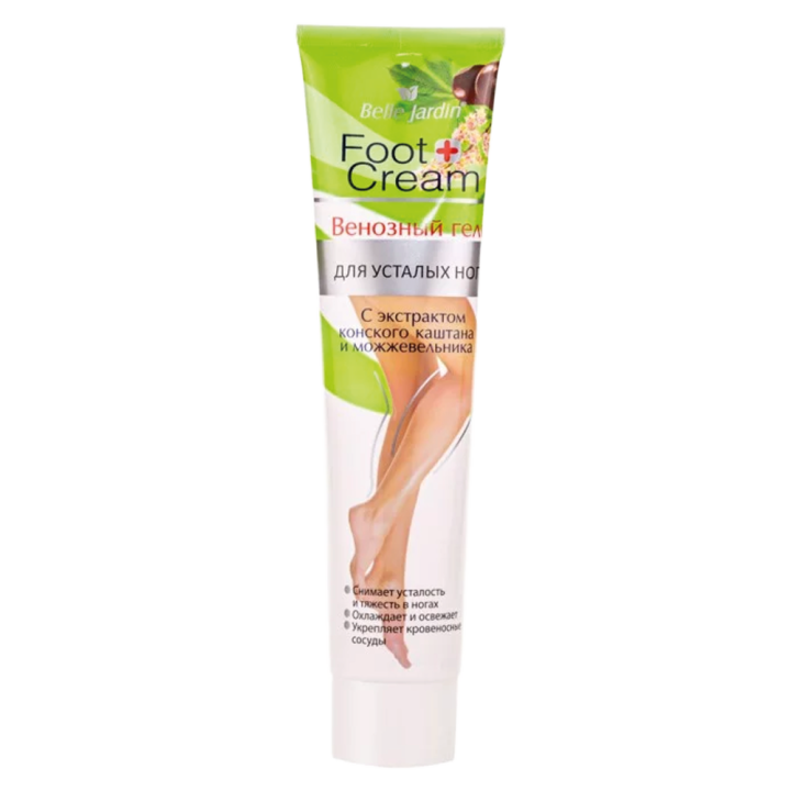 Belle Jardin Venous gel for tired legs with horse chestnut and juniper extract, 125 ml