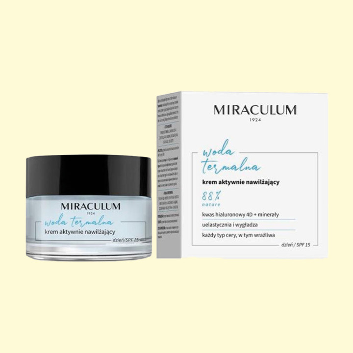 Miraculum Thermal Water. Active Moisturizing Cream-Mask Day/Night, 50 ml