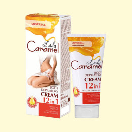 LADY CARAMEL Universale Enthaarungscreme 12in1, 200 ml