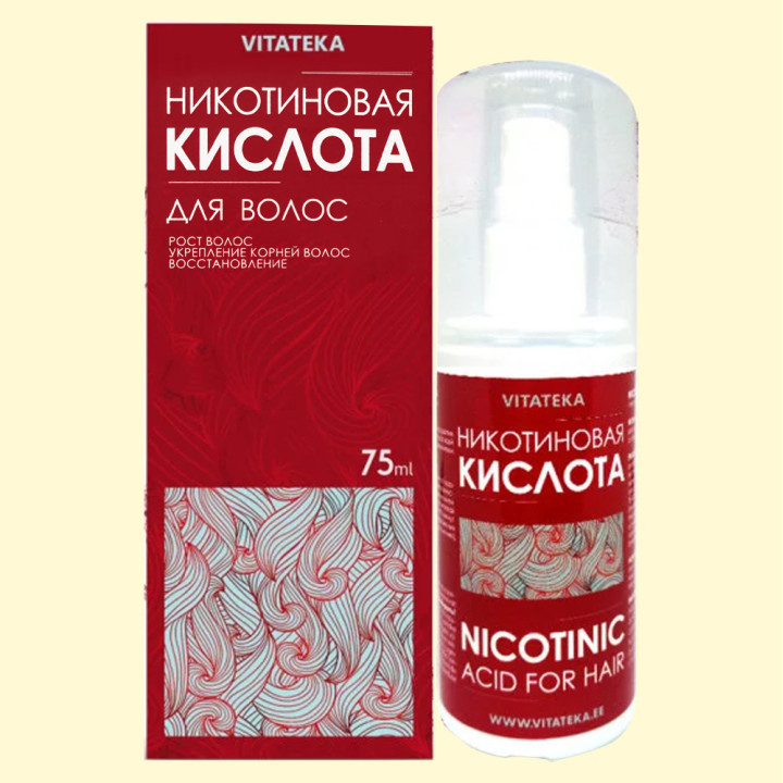 Nicotinic acid VITATEKA for hair growth 75 ml