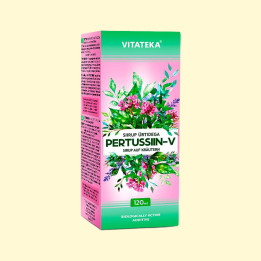 Pertussin - Hustensirup mit Kräutern, 120 ml.