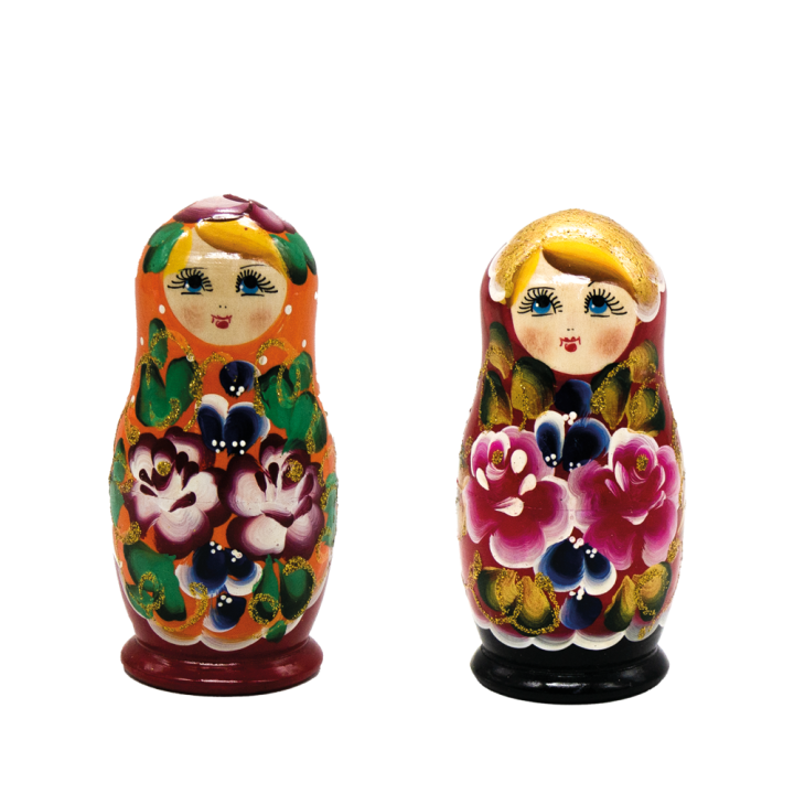 Matryoshka M5, approx. 11 cm, assorted designs