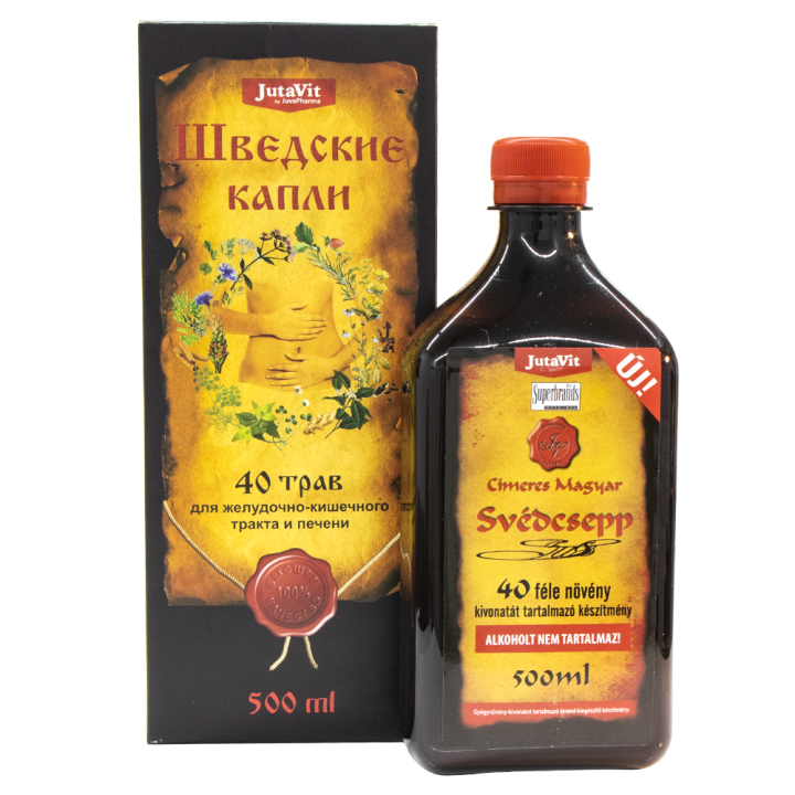 Swedish Drops Balm JutaVit, 500 ml