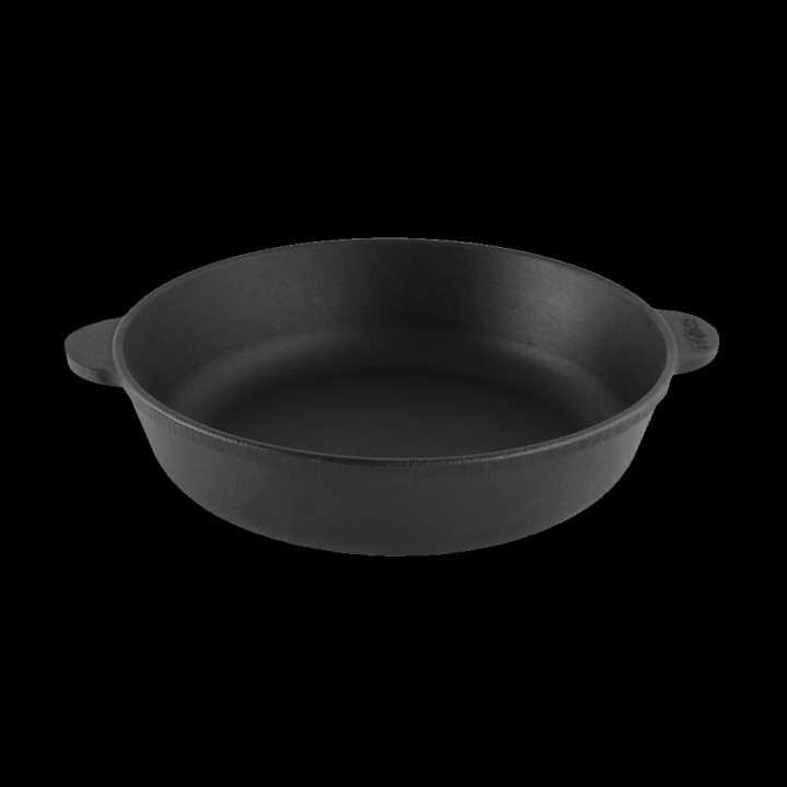 Brizoll Serving pan with two handles 24 cm, H-6 cm