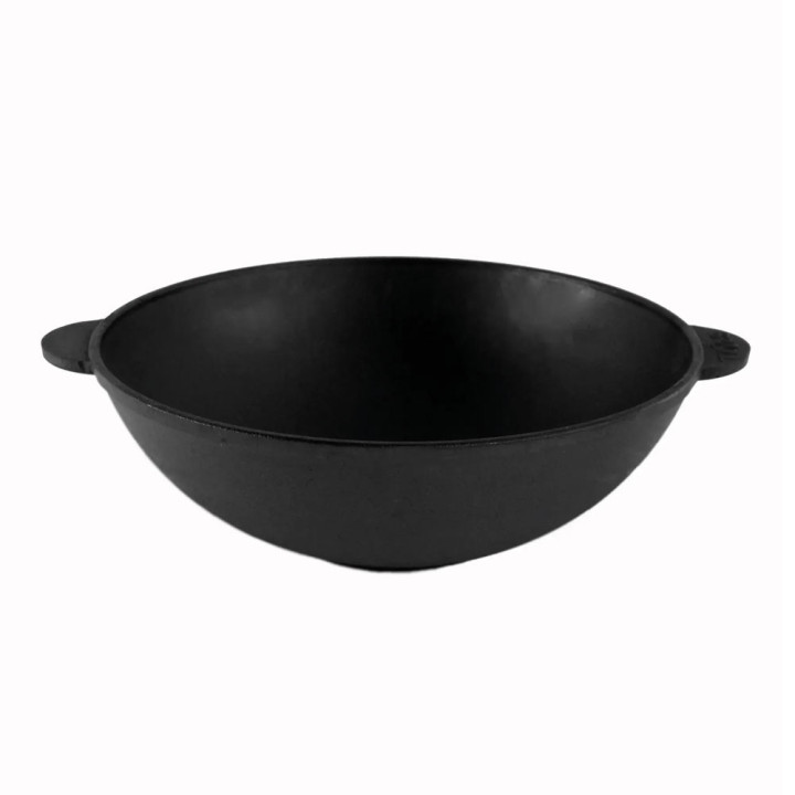 Brizoll Cast Iron Wok, Ø 30 cm, 3 L