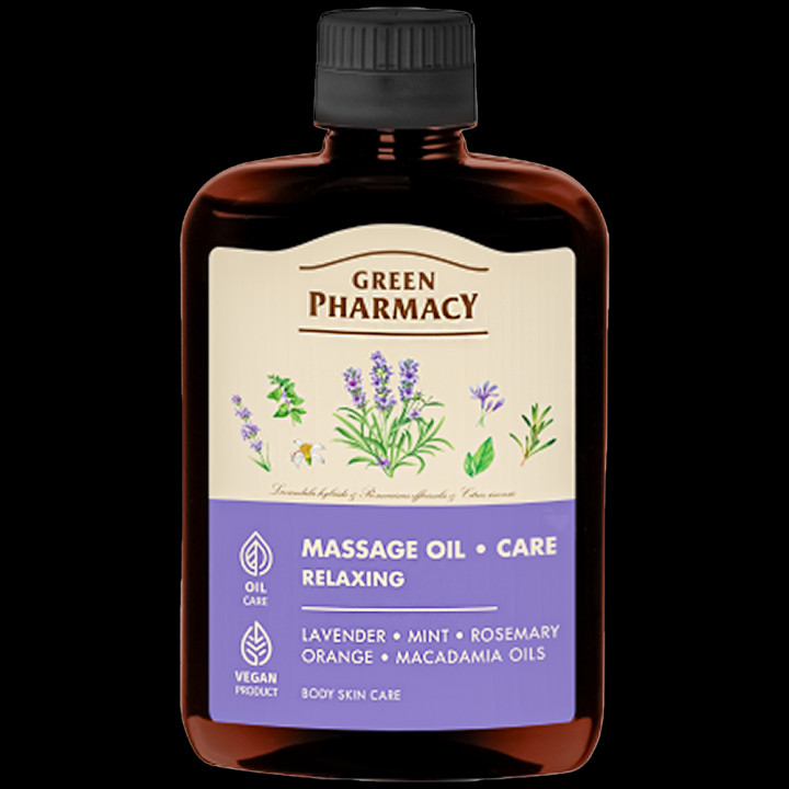 Massageöl entspannend Grüne Apotheke, 200 ml