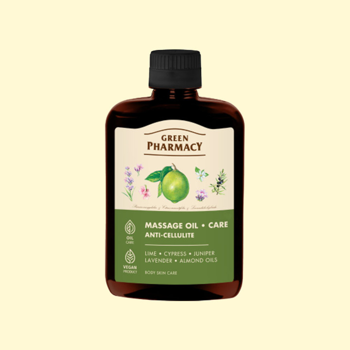 Massageöl Grüne Apotheke, 200 ml, Anti-Cellulite