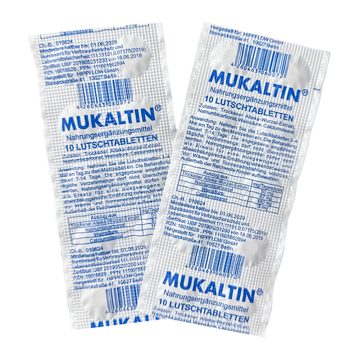Mukaltin Nahrungsergänzungsmittel 10 Lutschtabletten Nicht zum Verkauf in MixMarkt