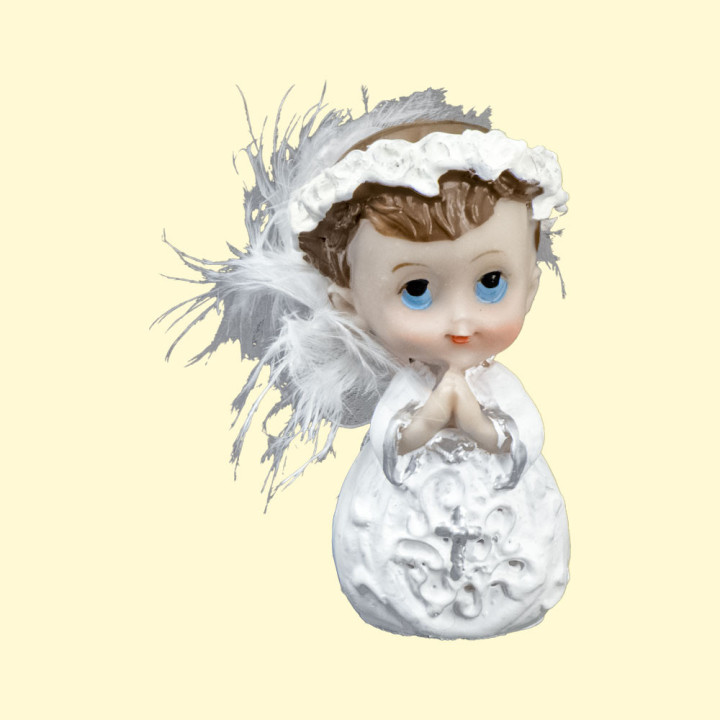 Set of 4 angels 8,5 x 3,5 cm