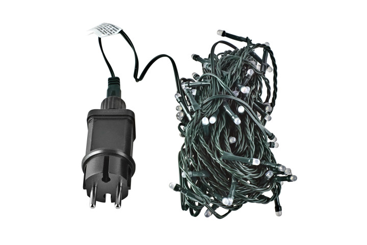 LED гирлянда, 100 разноцветных лампочек, 13 м