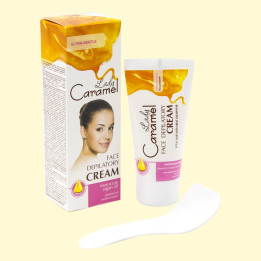 Lady Caramel Facial Depilation Cream, 50 ml