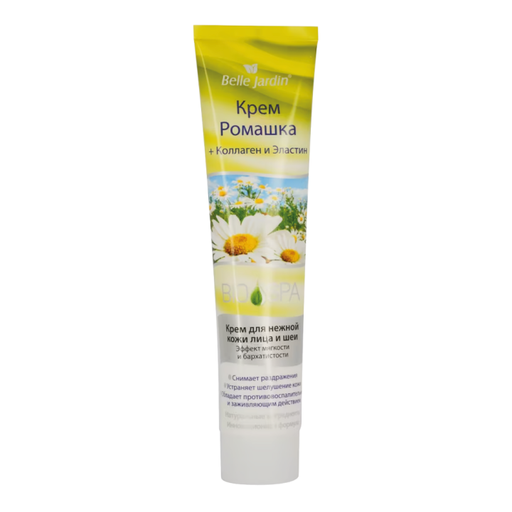 Belle Jardin Gesichts- und Halscreme Kamille, Kollagen und Elastin, 125 ml *
