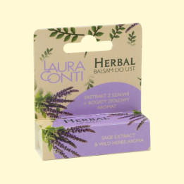 Травяной бальзам для губ Laura Conti Botanical с экстрактом шалфея и диких трав 4,8 г